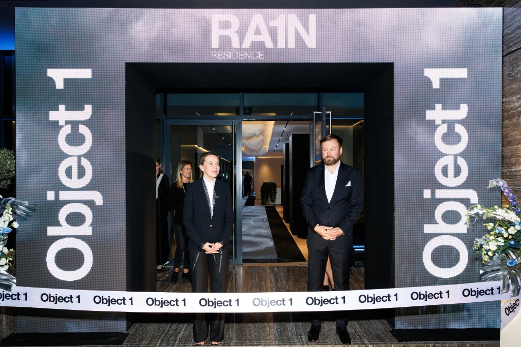 Object 1 announces 100% completion of RA1N Residence